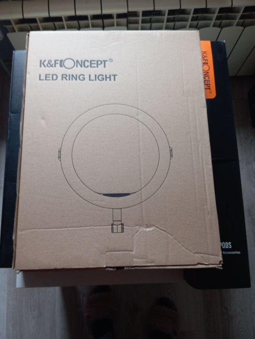 K&F Concept  10 calowa lampa pierścieniowa