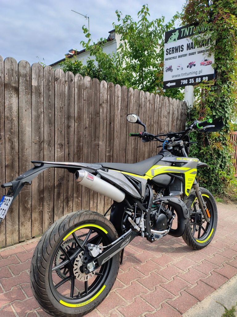 Sherco,Derbi,Aprilia,beta , sm 50 Shriver zarejestrowany (gwarancja)