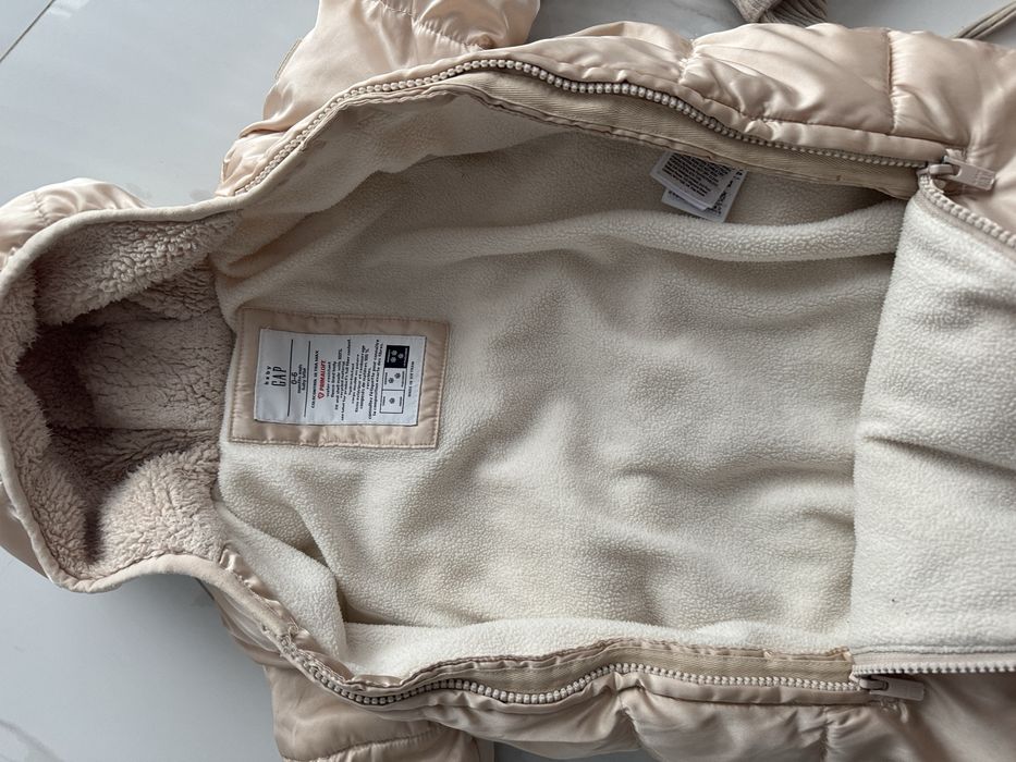 Зимовий комбінезон GAP 0-6 м + шапка у подарунок