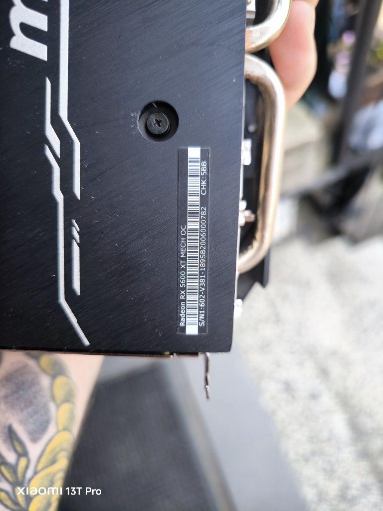 MSI Radeon RX 5600 XT Mech OC AMD 6 GB GDDR6