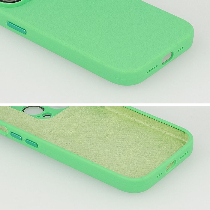 Tel Protect Lichi Soft Case Do Iphone 14 Pro Miętowy