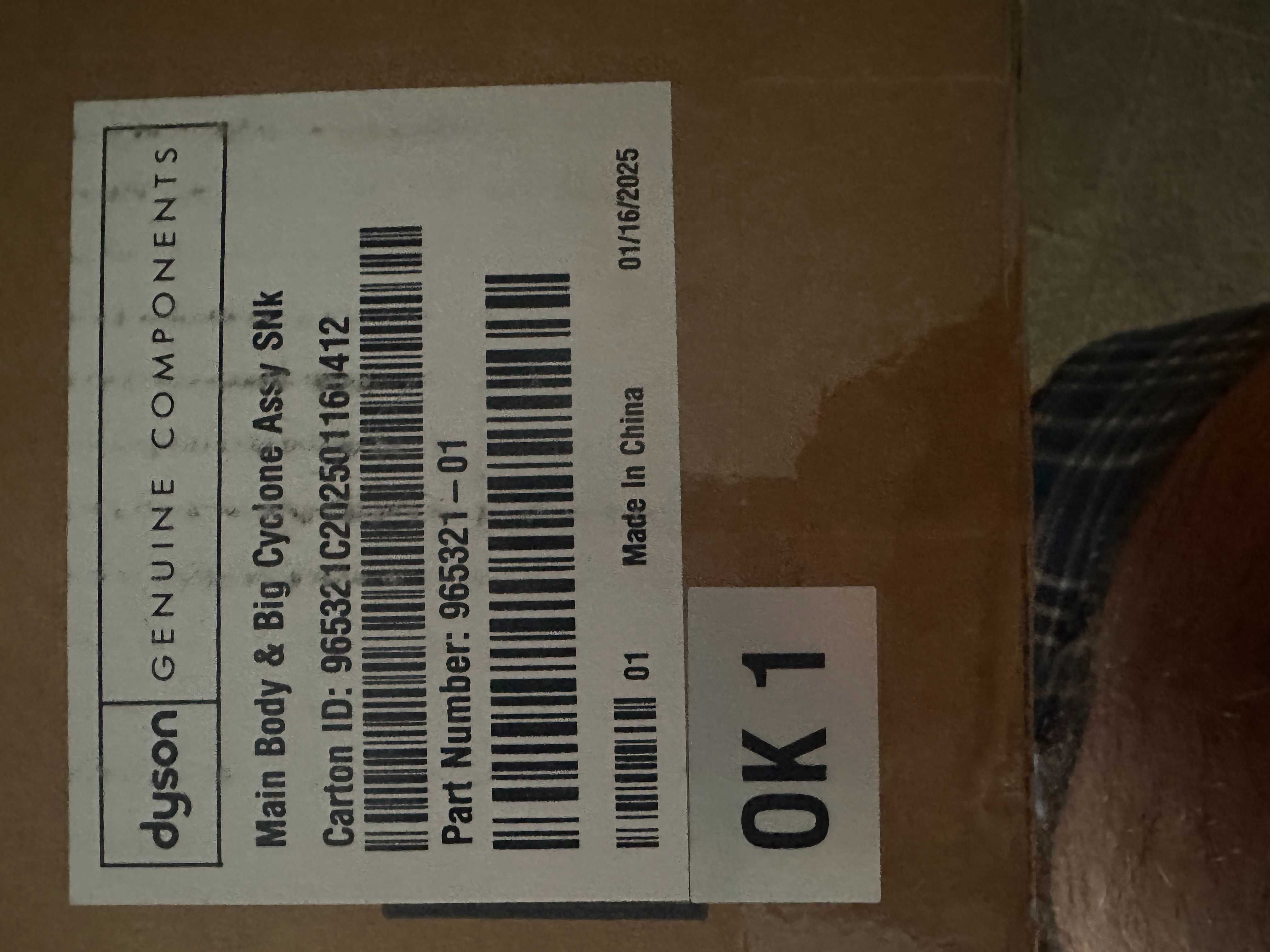 DYSON corpo principal NOVO de Reposto Original para modelo V11