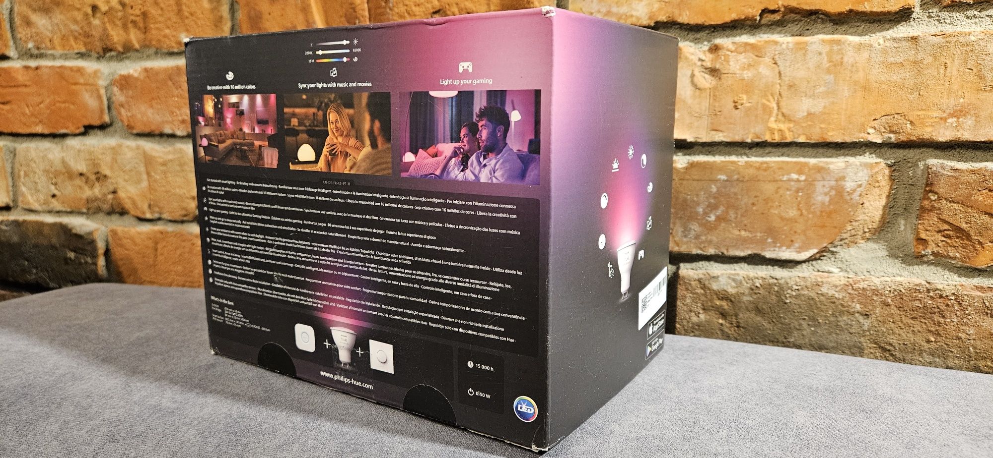Phillips Hue Bridge + Smart Button Bramka+Przycisk (brak żarówek)