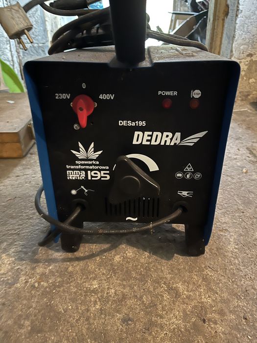 Spawarka transformatorowa DEDRA DESA195 180A 230V/400V