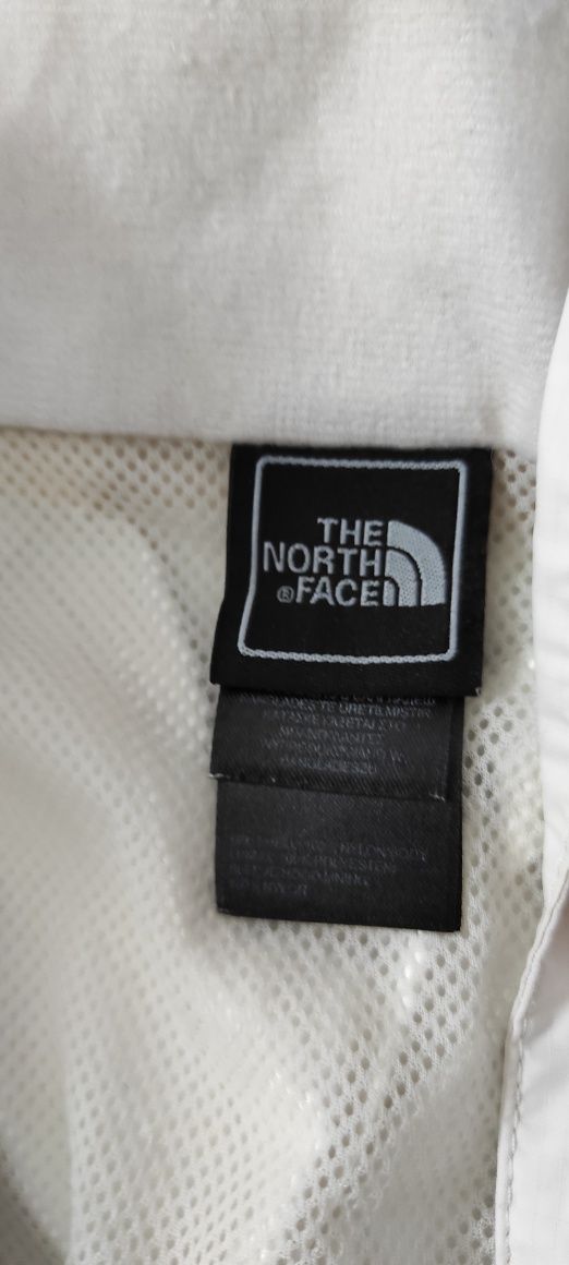 The North Face kurtka damska przeciwdeszczowa rozmiar XL kolor kremowy