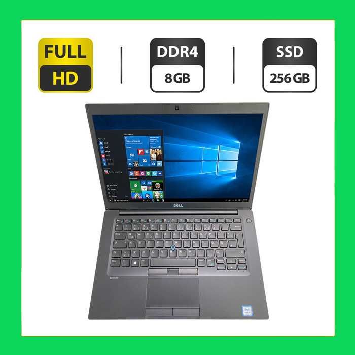 Ноутбук Dell Latitude 7480/14"/Core i5/8GB DDR4/256GB SSD/HD 520