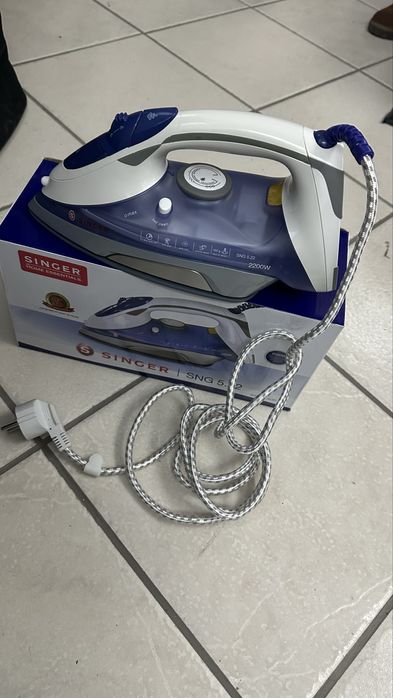 Ferro a vapor SINGER SNG 5.22 — NOVO, nunca usado