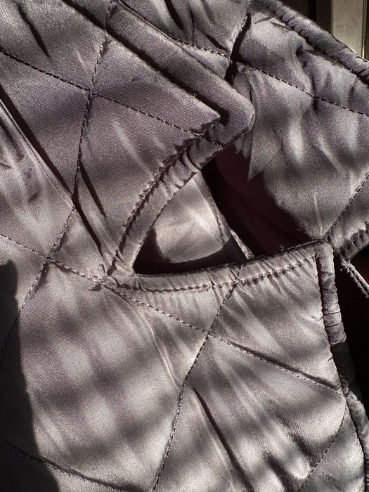 Стьогане пальто на запах