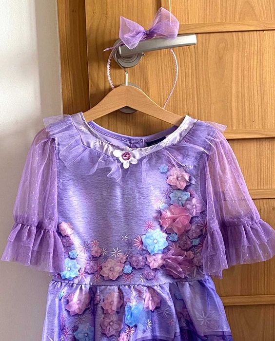 Strój przebranie sukienka Encanto 5-6 lat