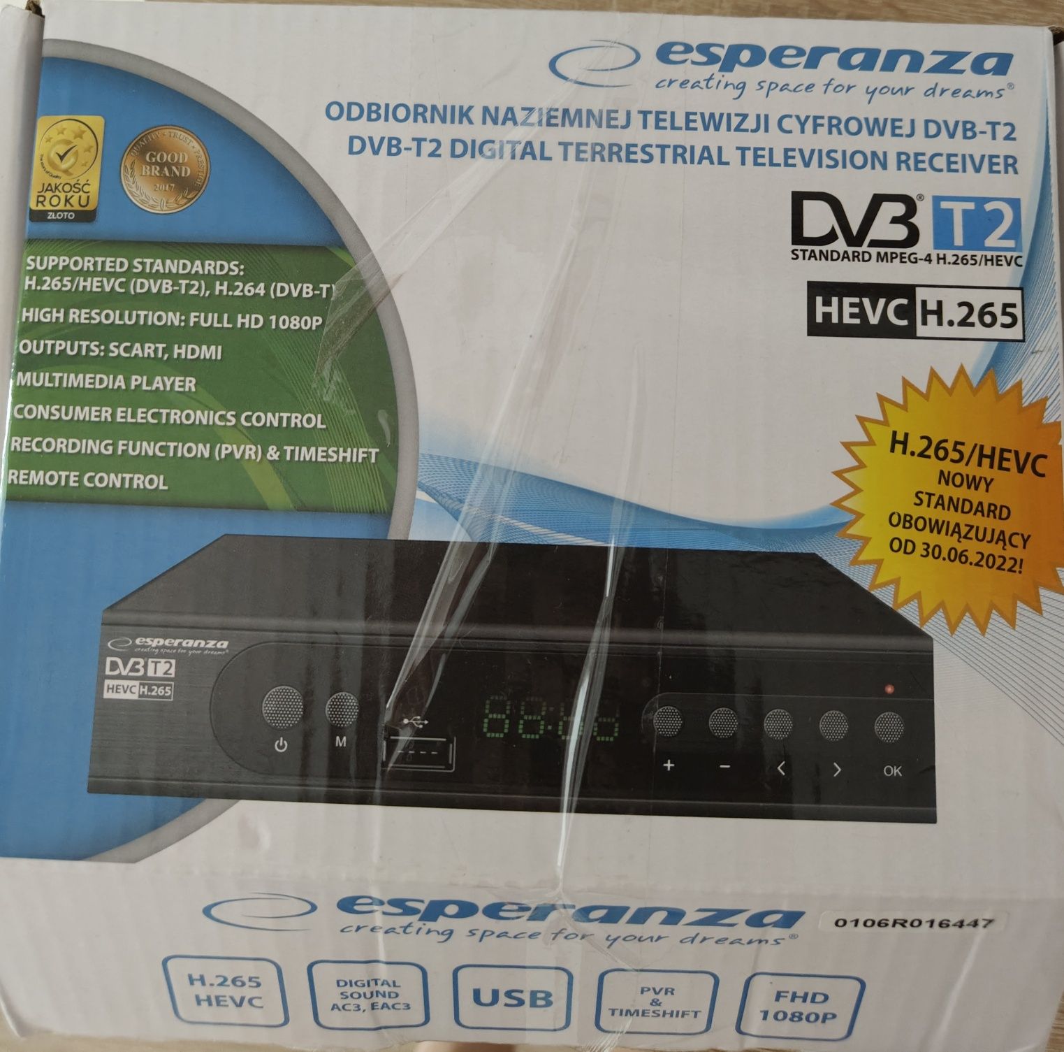 Sprzedam antenę dekoder i kabel HDMI