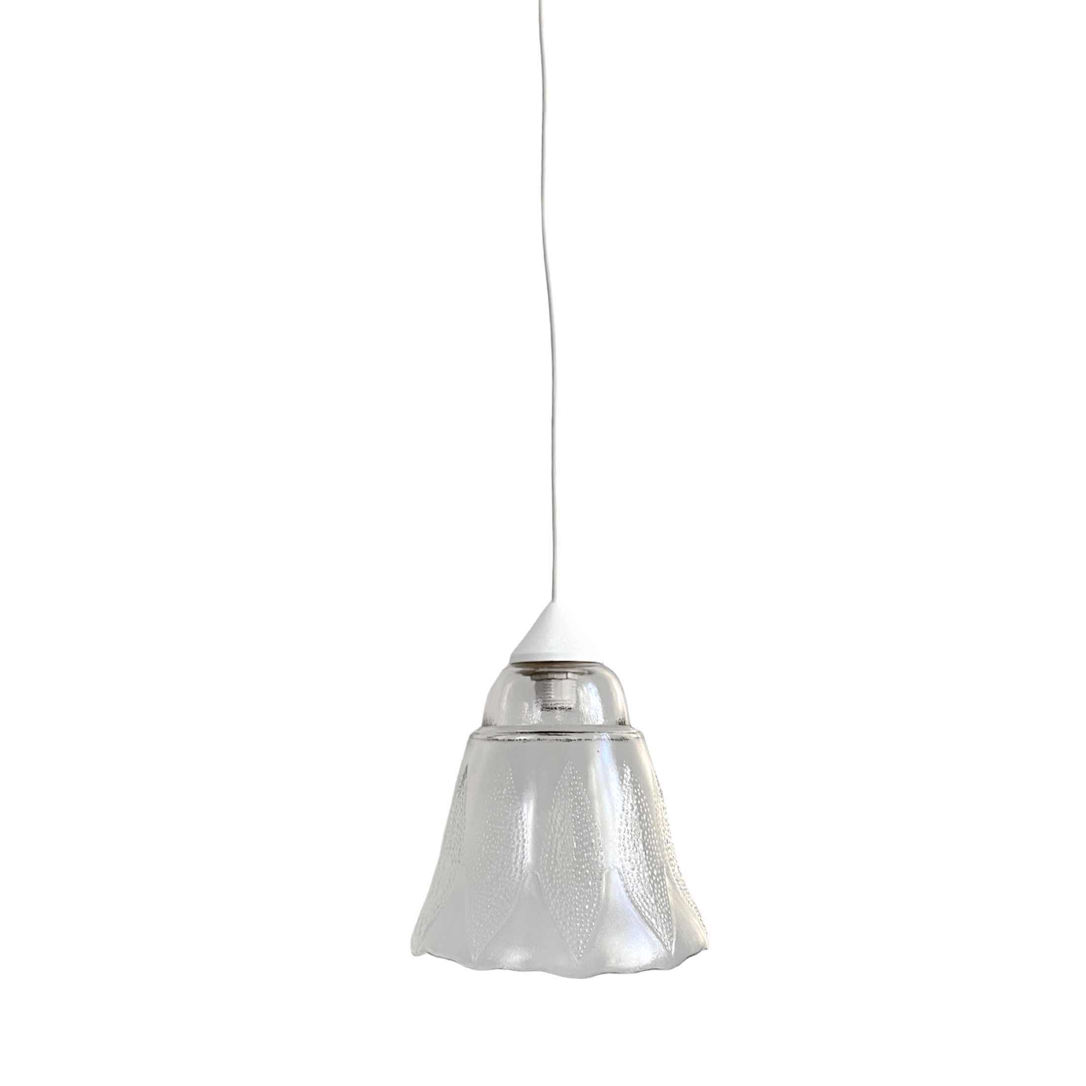 Lampa wisząca kwiat, Narva Leuchen, Niemcy, lata 70.