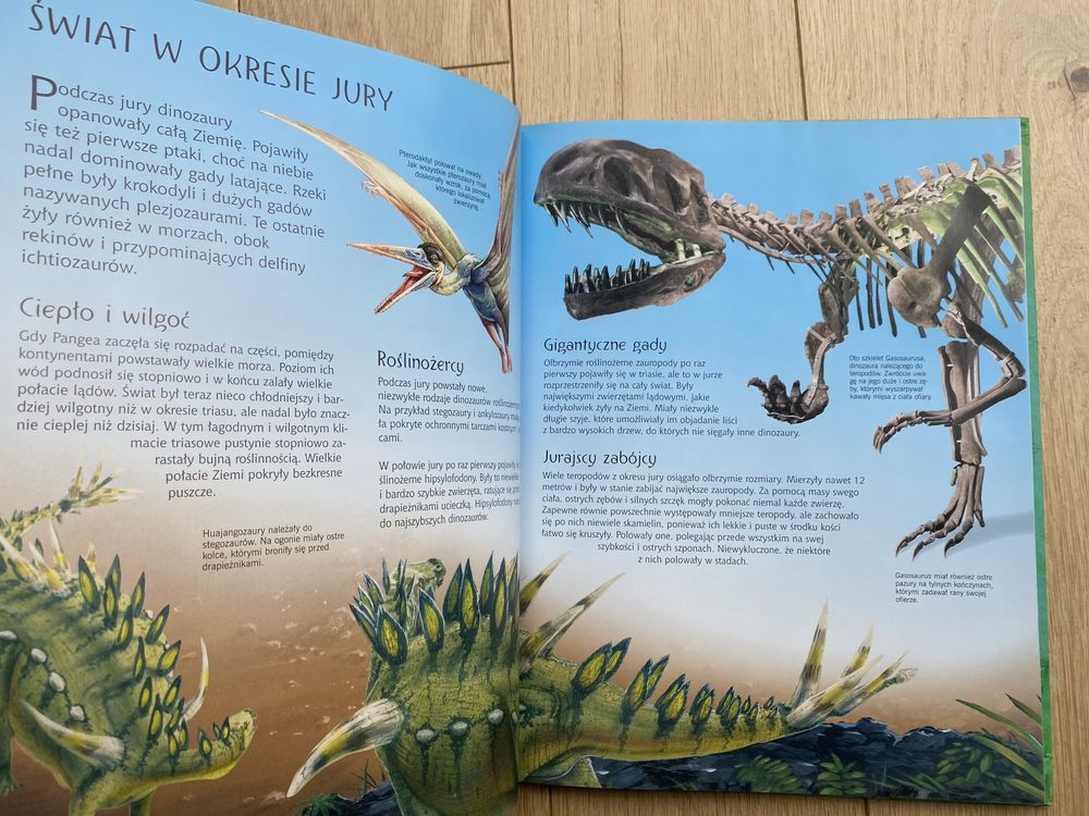 Atlas świata dinozaurów dinozaury