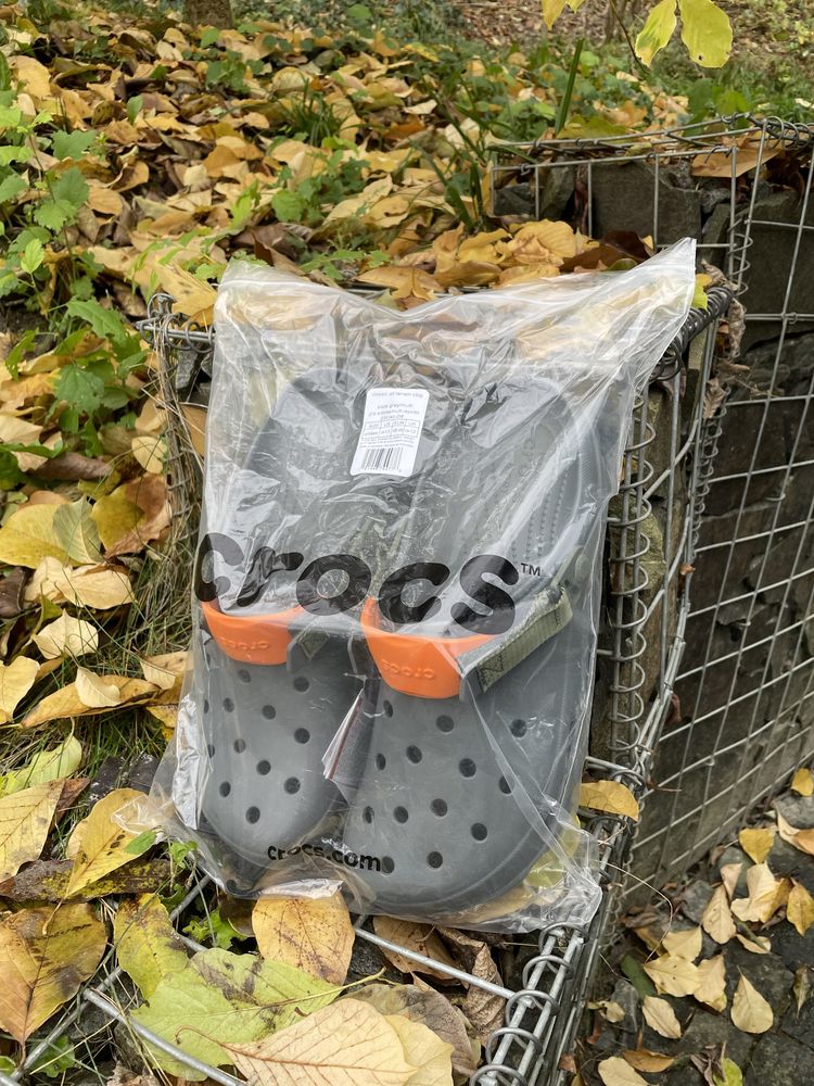 Crocs оригінал зручні легкі для роботи/дому крокси чоловічі M12/M13
