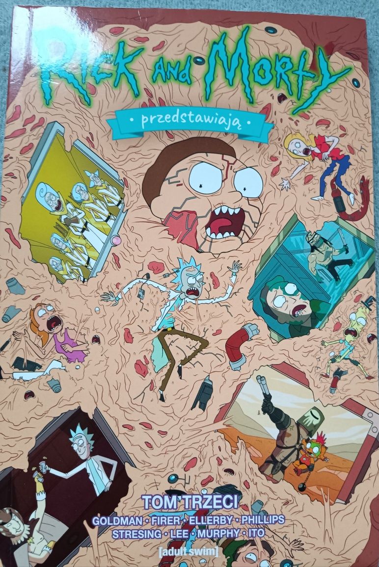 Komiks Rick i Morty Przedstawiają tom 3