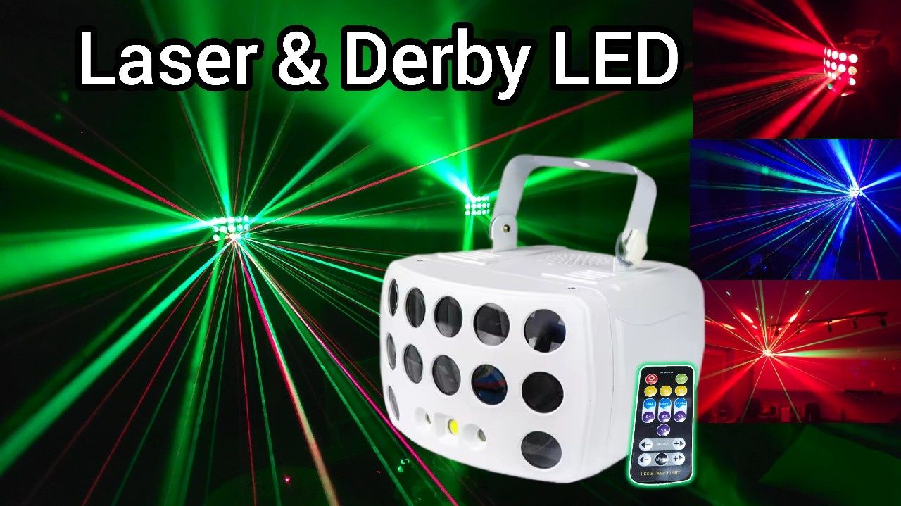 Lampa imprezowa LED Alien Derby Butterfly DMX512