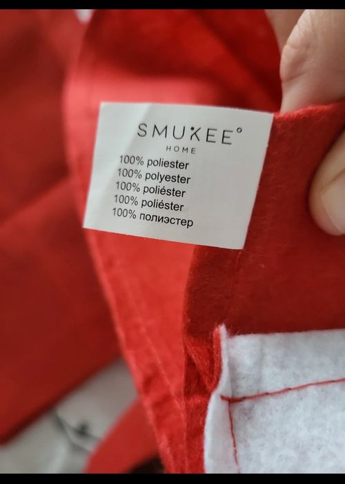 Pokrowce świateczne na krzesła smukee