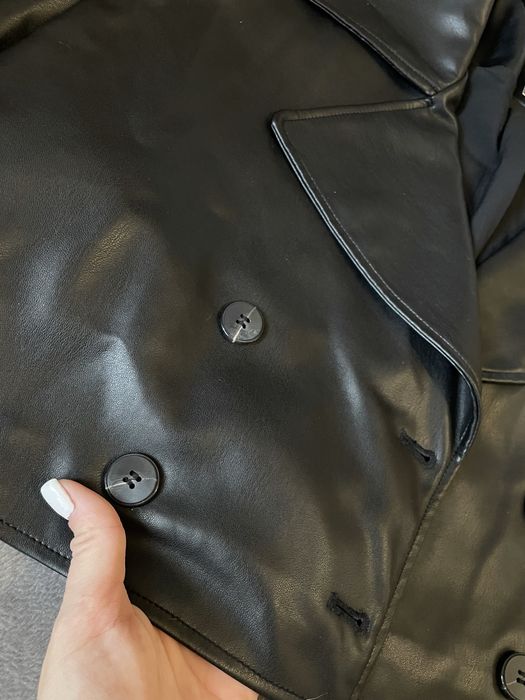 Курта косуха укорочений тренч