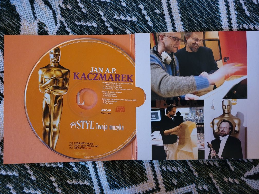 CD Jan A.P.Kaczmarek Największe przeboje filmowe 2005 Polmusic