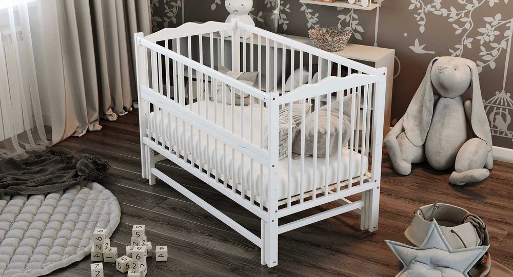 Ліжечко Букове ! Ліжко для Немовлят ; Кроватка для новонароджених!