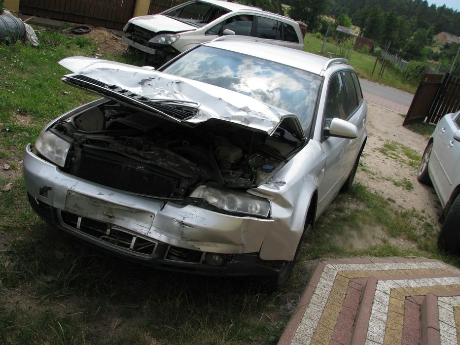 AUDI A4 B6 2.0B ALT KOD SKRZYNI HFF  KOD LAKIERU LY7W DRZWI KLAPA LAMPY ZDERZAK SILNIK CZĘŚCI