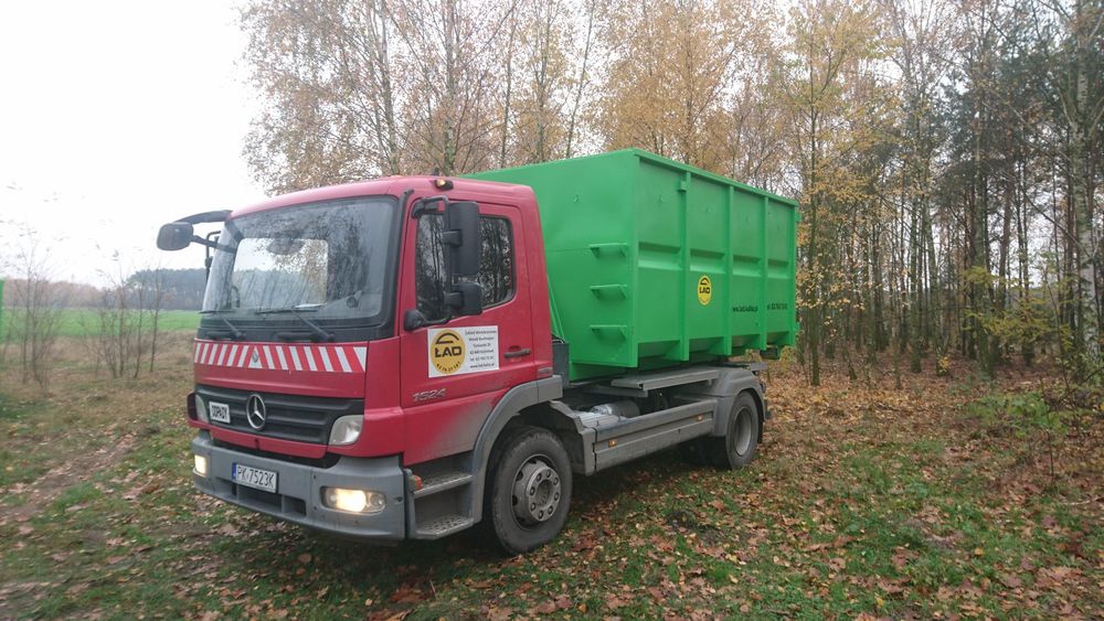 Wynajem kontener na gruz, wywóz odpadów stałych, pobudowlanych. Kalisz