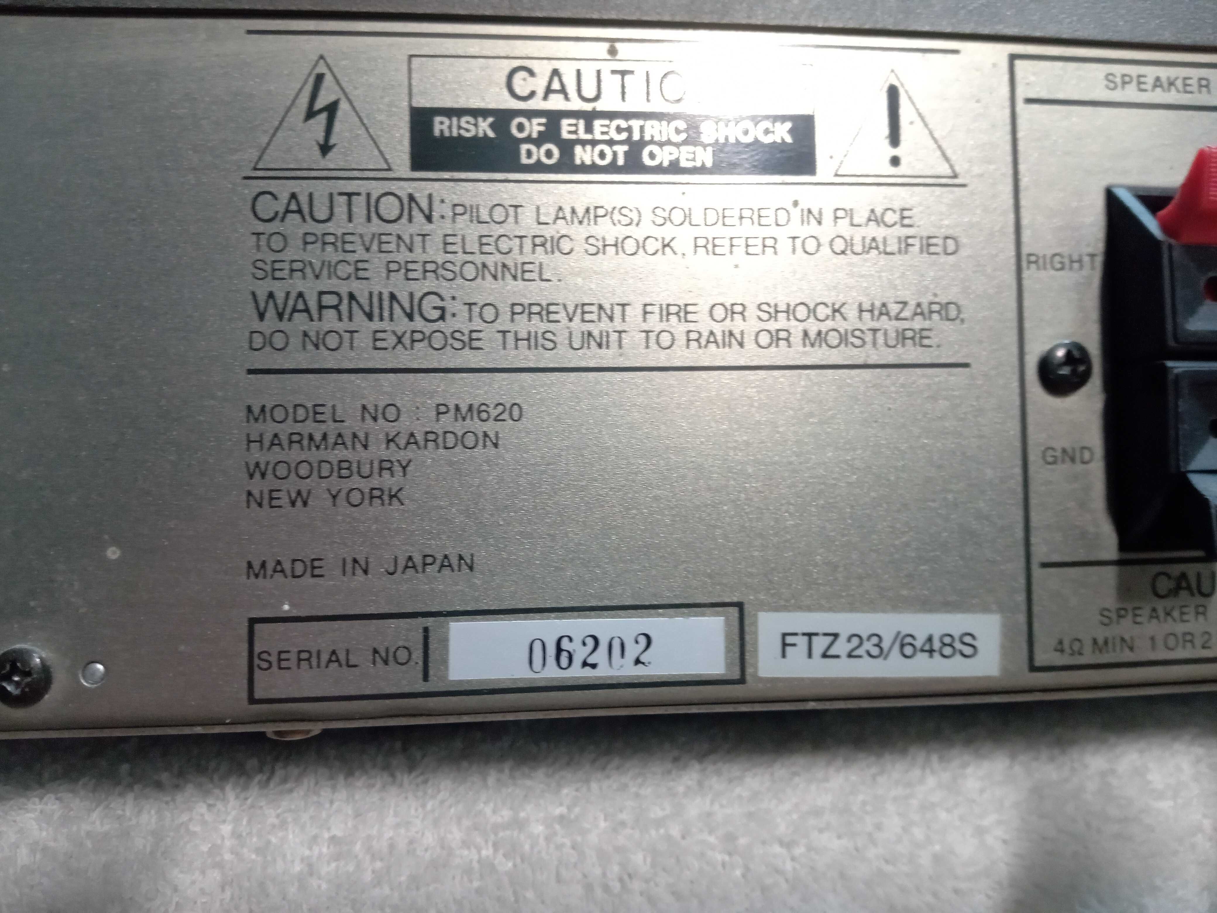 Wzmacniacz Harman Kardon PM 620
