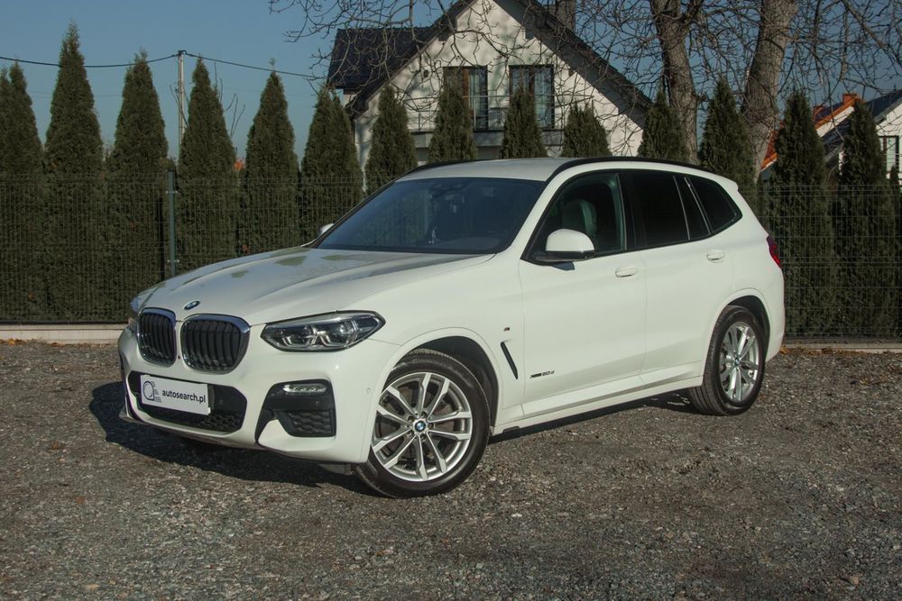 BMW X3 xDrive20d, M Sport, Salon PL, Bezwypadkowy, ASO, Harman, Kamery 360
