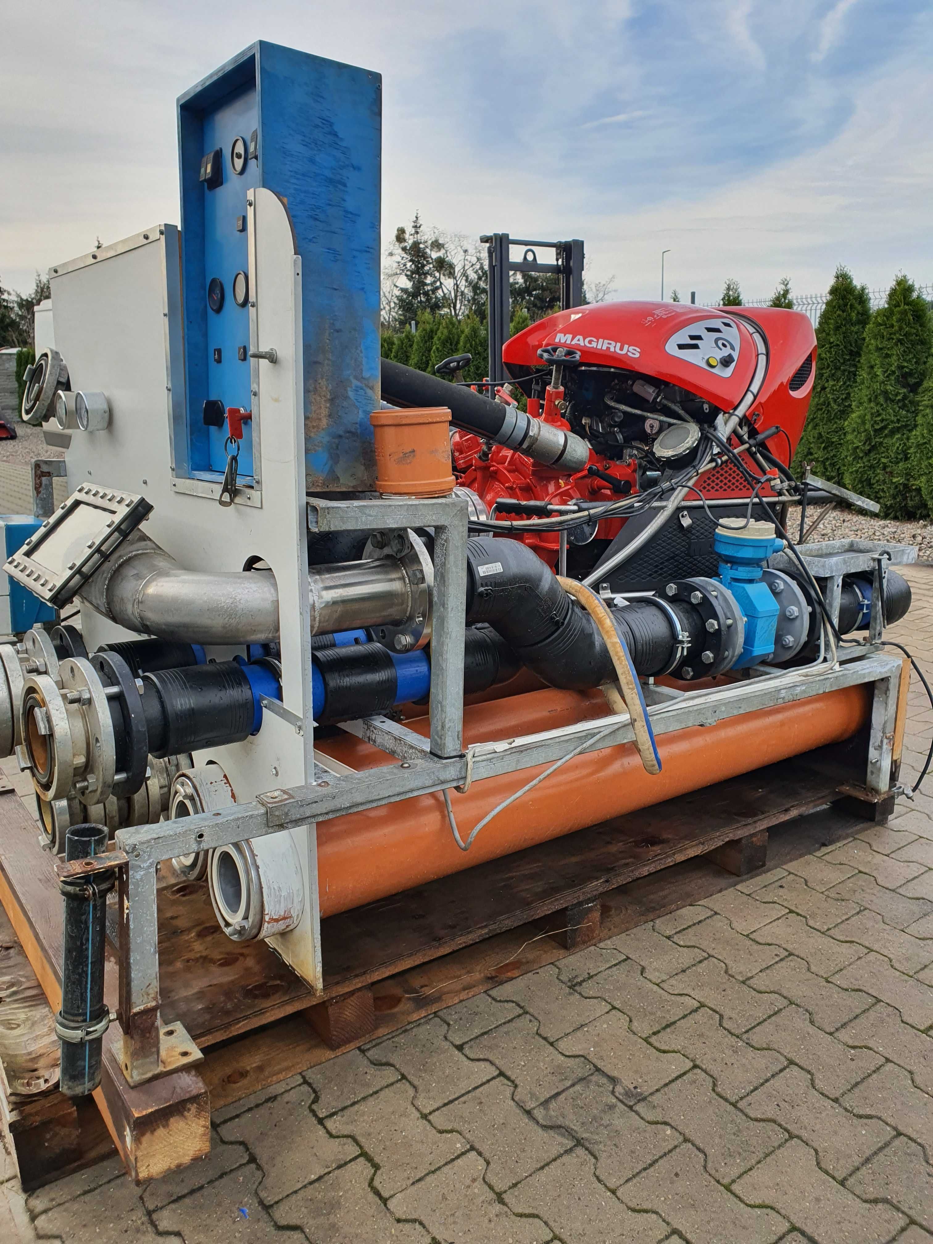 Profesjonalna Pompa Strazacka Mobilna Spalinowa IVECO Magirus Fire