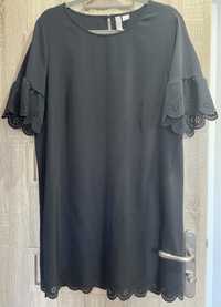 Czarna sukienka H&M 46