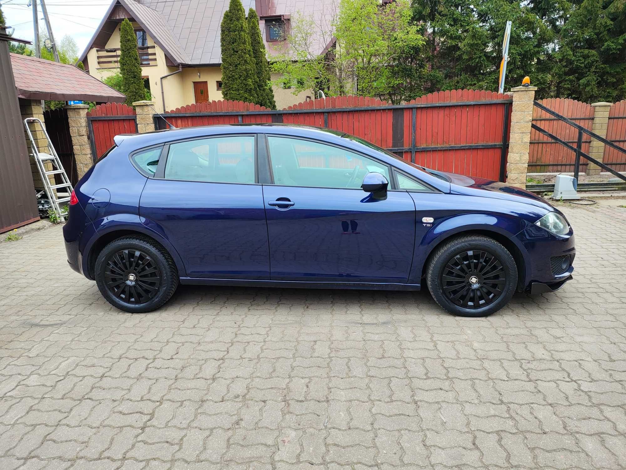 Seat Leon 1.4 TSI, 2009 r. klima, czujniki parkowania