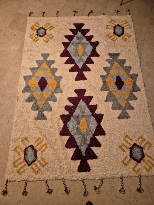 Tapete algodão 140x200cm