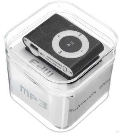 ODTWARZACZ MP3 Klips Słuchawki Kabel KARTA SD 8GB Kolory HIT