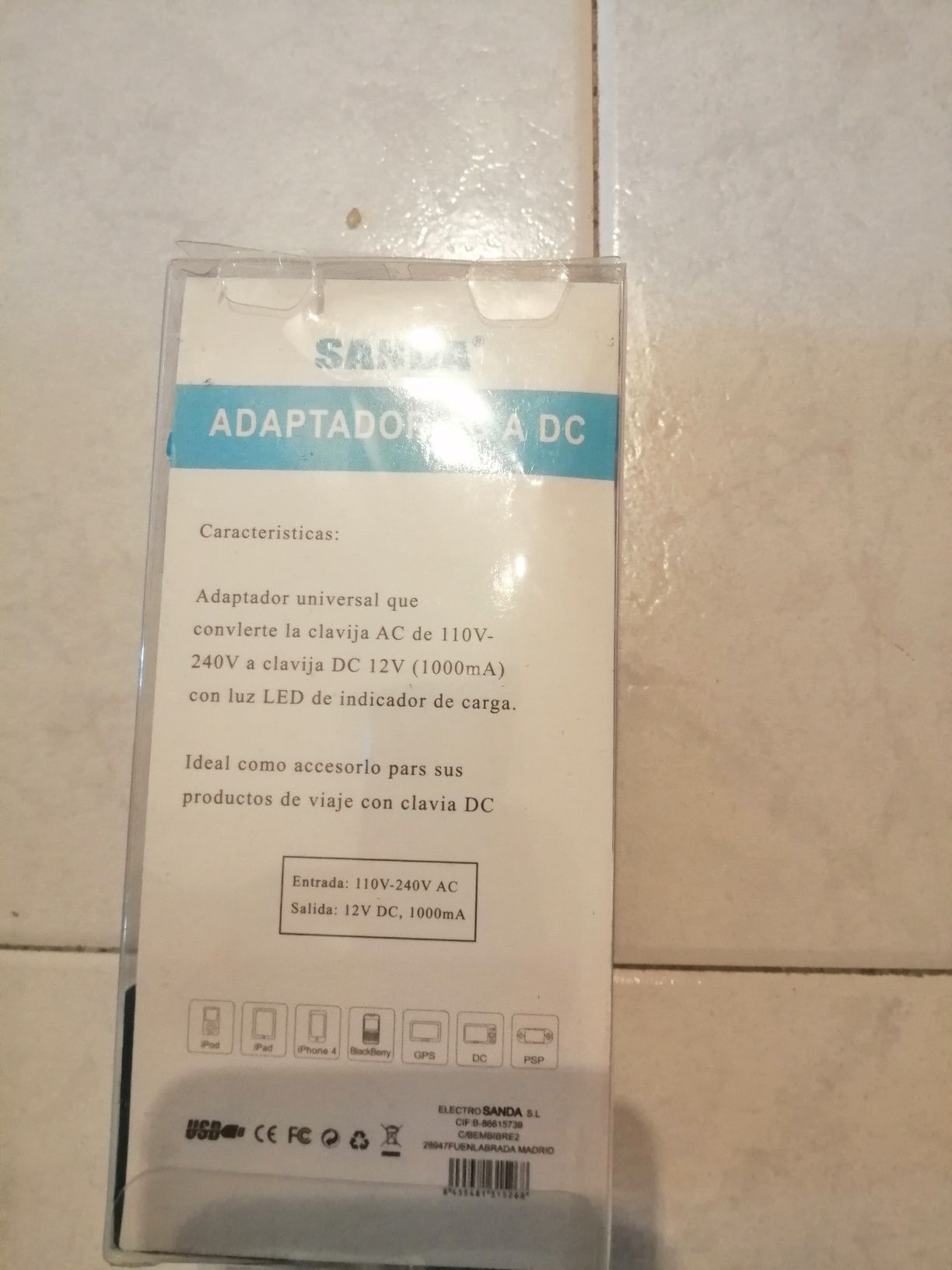 Adaptador AC A DC