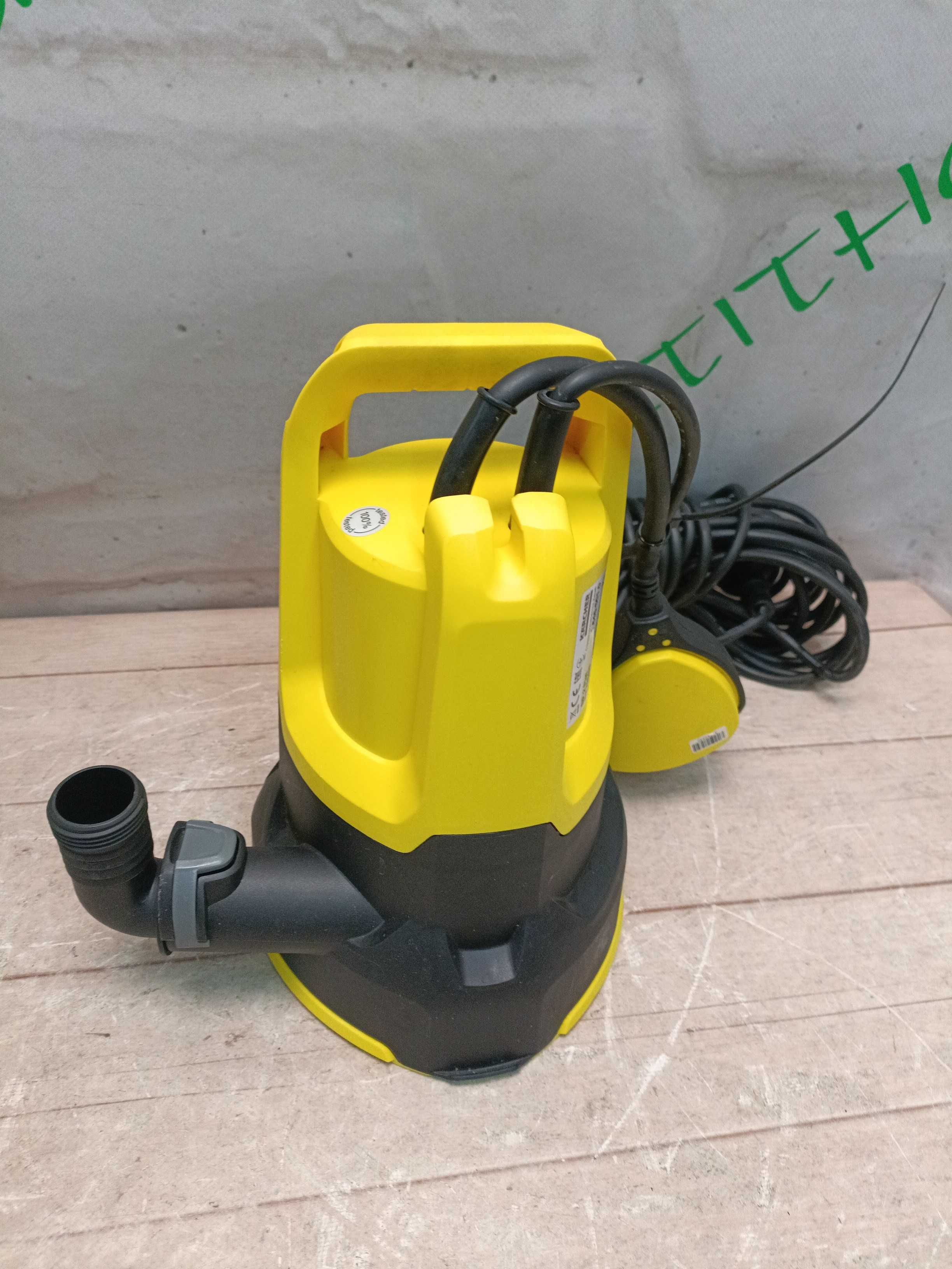 Kärcher sp 2 flat дренажний насос для чистої води, 6000л/год, до 7м.