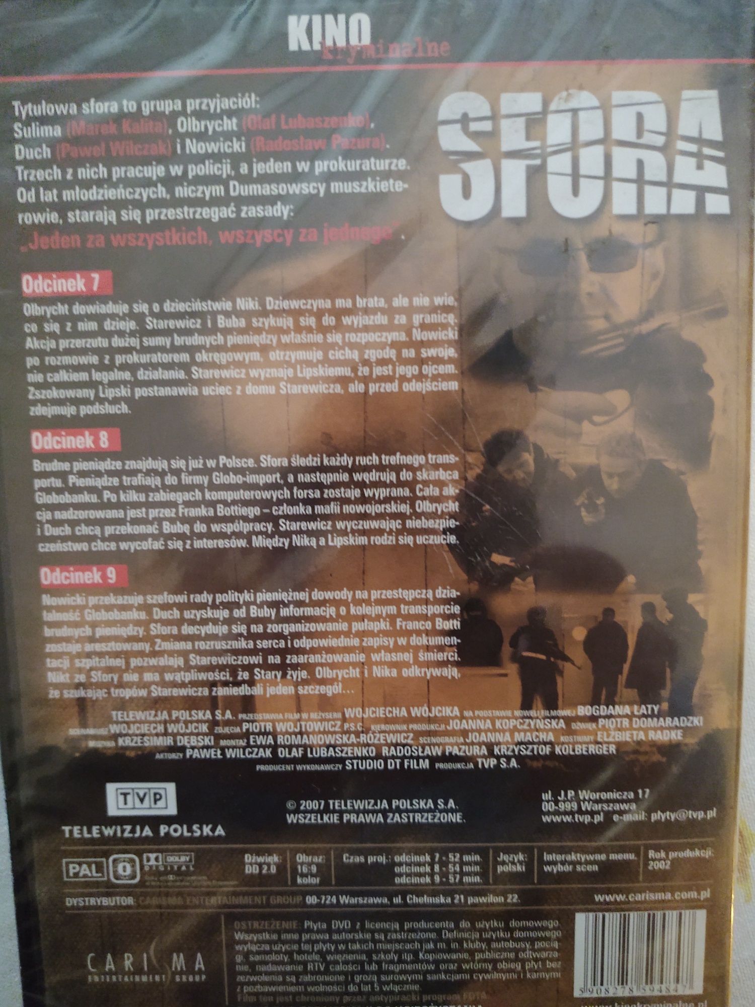 Sfora odc 7-9 dvd