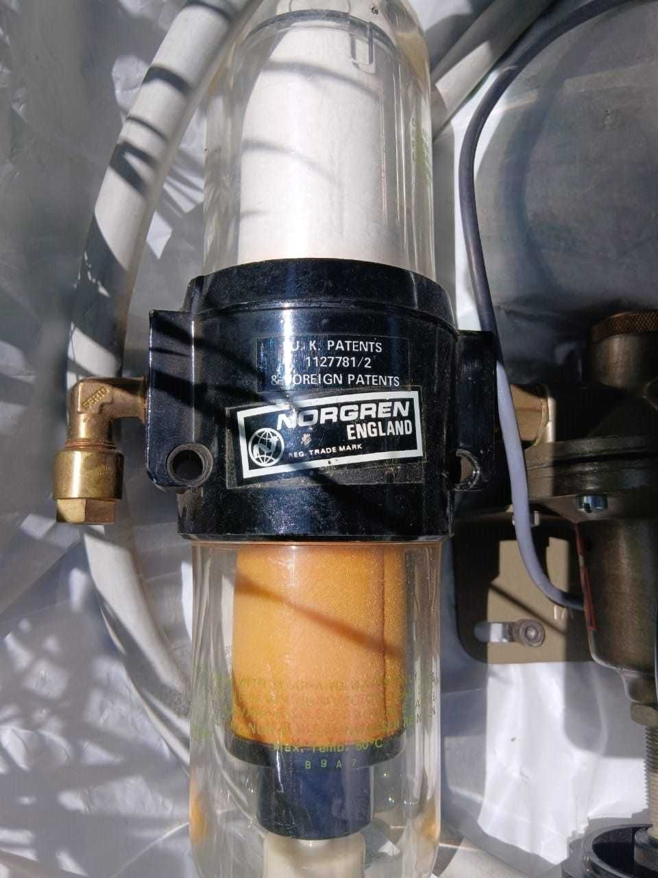 Елементи обладнання для пайки пластику (фен DR-500, фільтр , редуктор)