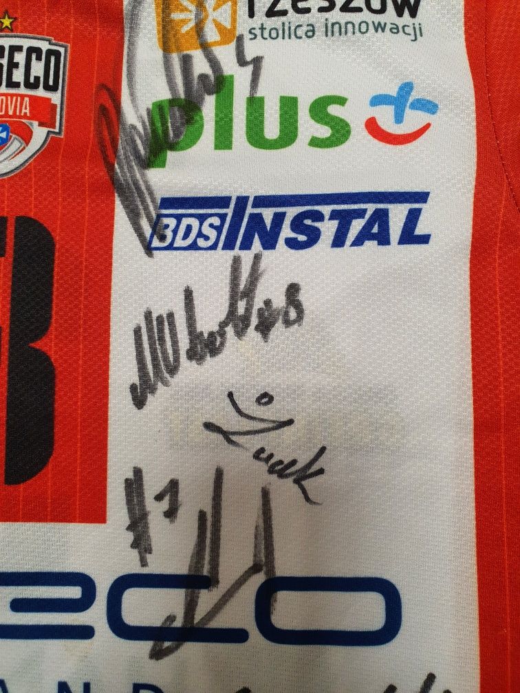 Koszulka z autografami Asseco Resovia OKAZJA MISTRZ POLSKI