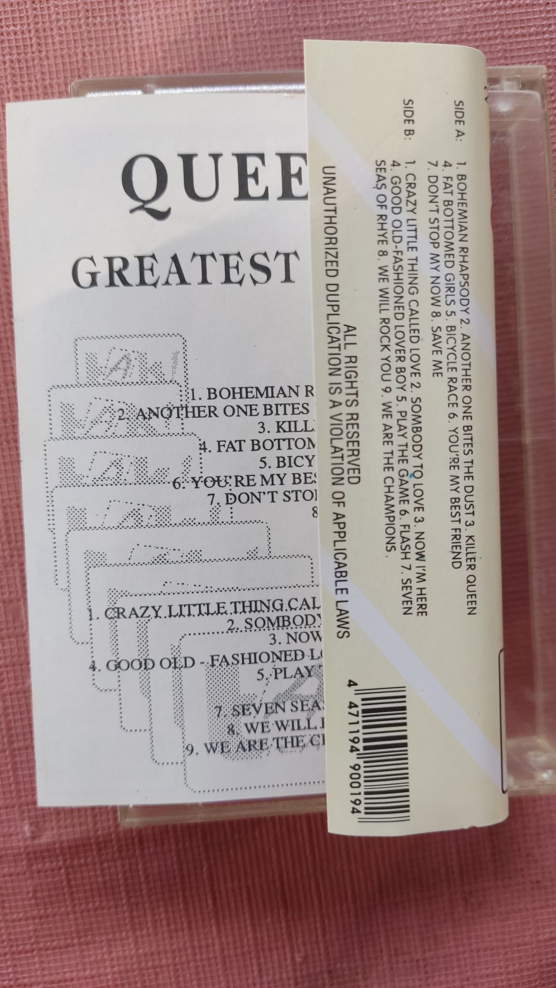 Queen Greatest Hits kaseta z firmy Takt