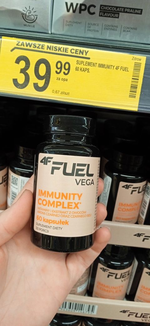 Suplementy diety witaminy fuel vega