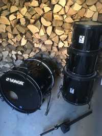 Sonor perkusja shell tom floor werbel