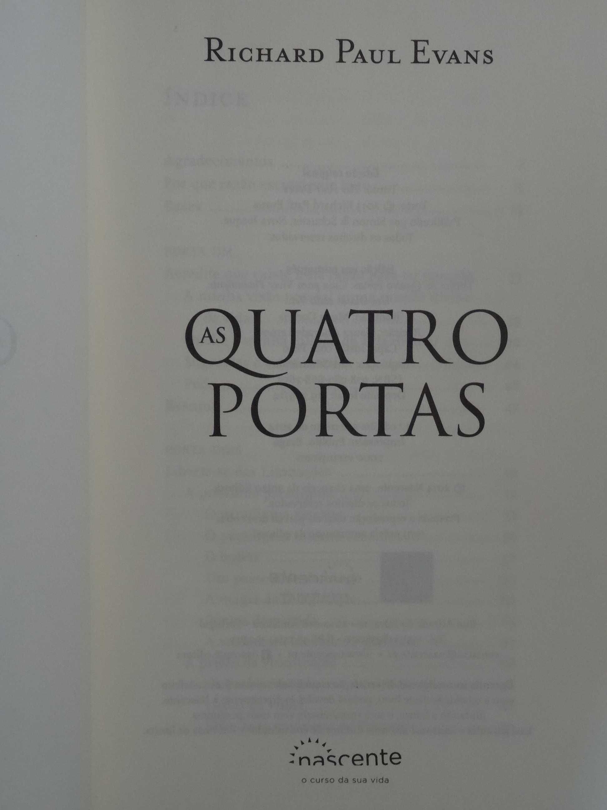 As Quatro Portas de Richard Paul Evans - 1ª Edição