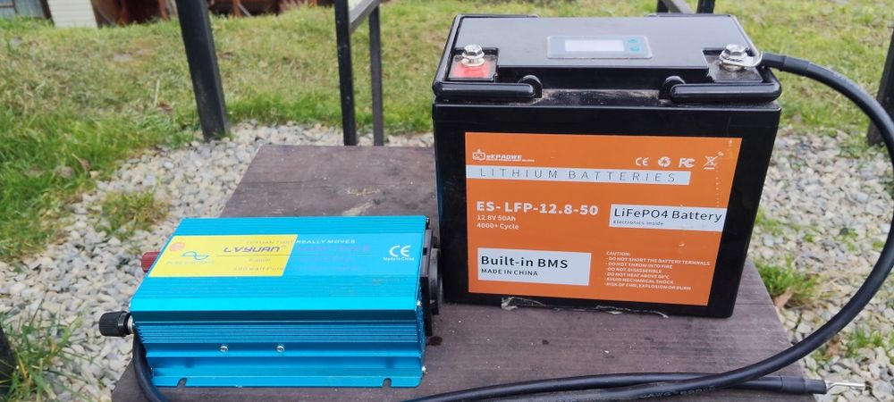 Інвектор з АКБ 50Ач