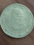 Moedas 50 cêntimos Vaticano
1x 50 cêntimos 2011 Papa Bento