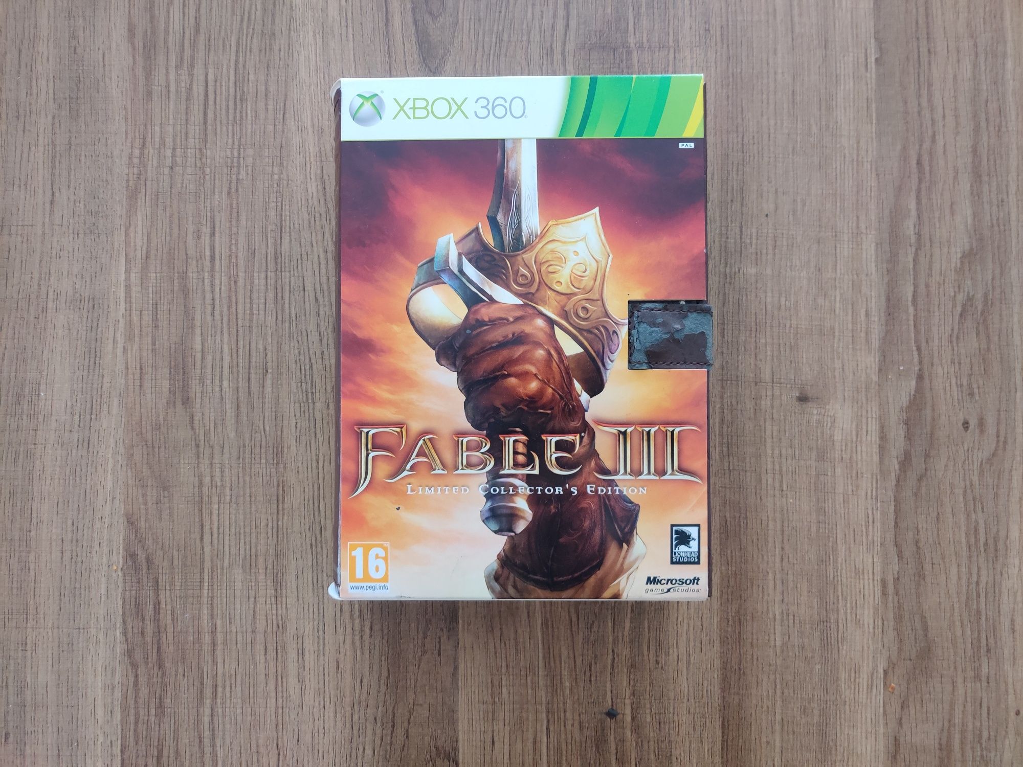 Fable 3 Collector's Edition nova xbox 360