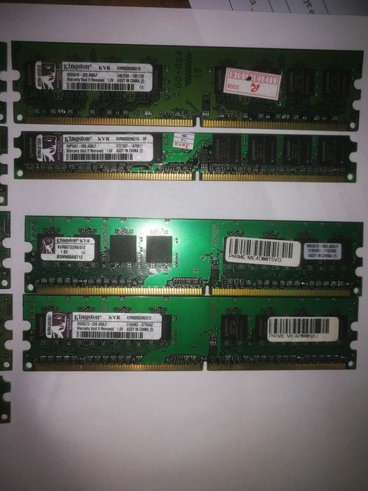 Память ddr2 512,1,2 GB