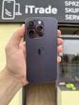 Telefon iPhone 14 PRO 128GB Fioletowy Apple Gwarancja iTrade