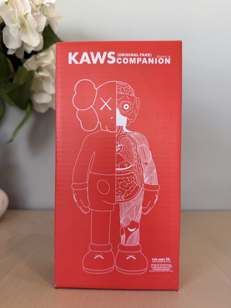 Kaws Anatomy Red
