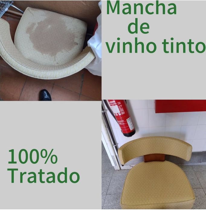 Limpeza e higienização de estofados