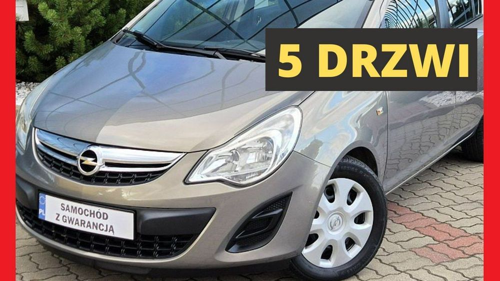 Opel Corsa GWARANCJA * 1.4 benzyna * polski salon * 5 drzwi * klima * warszawa