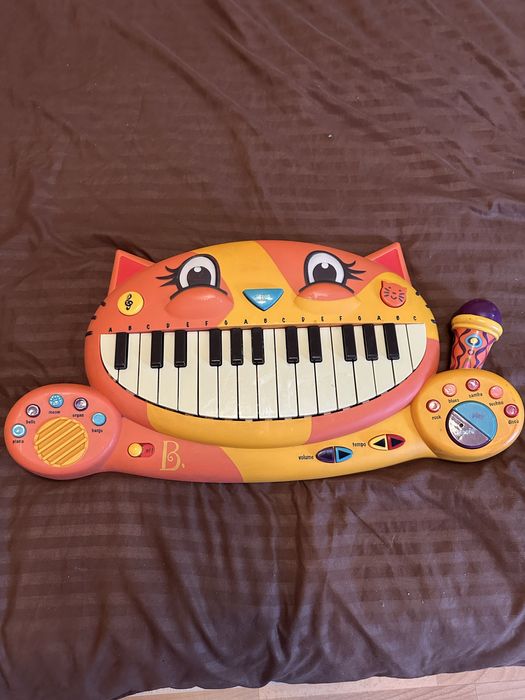 Дитяче піаніно Кіт